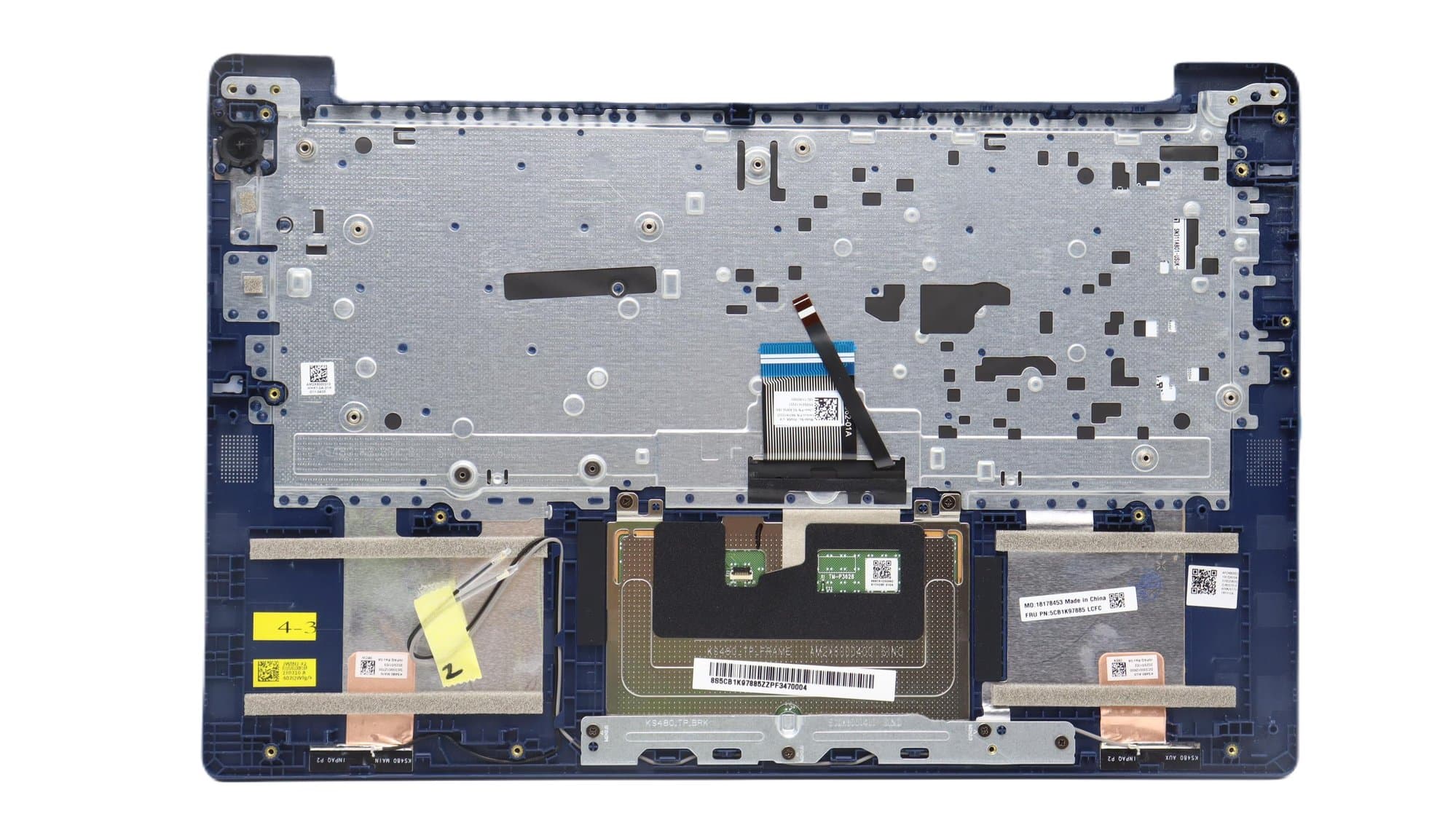Lenovo COVER Upper Case ASM_USA ENG L83EQFPABBL