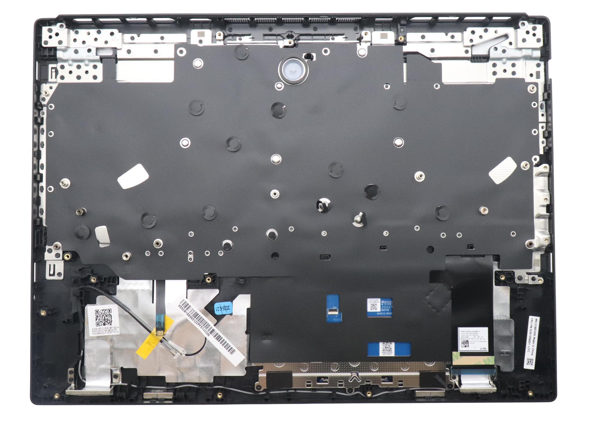 Lenovo Keyboard with Top Cover, English, Eclipse Black, RGB Backlight, Anodizing Sandblasting