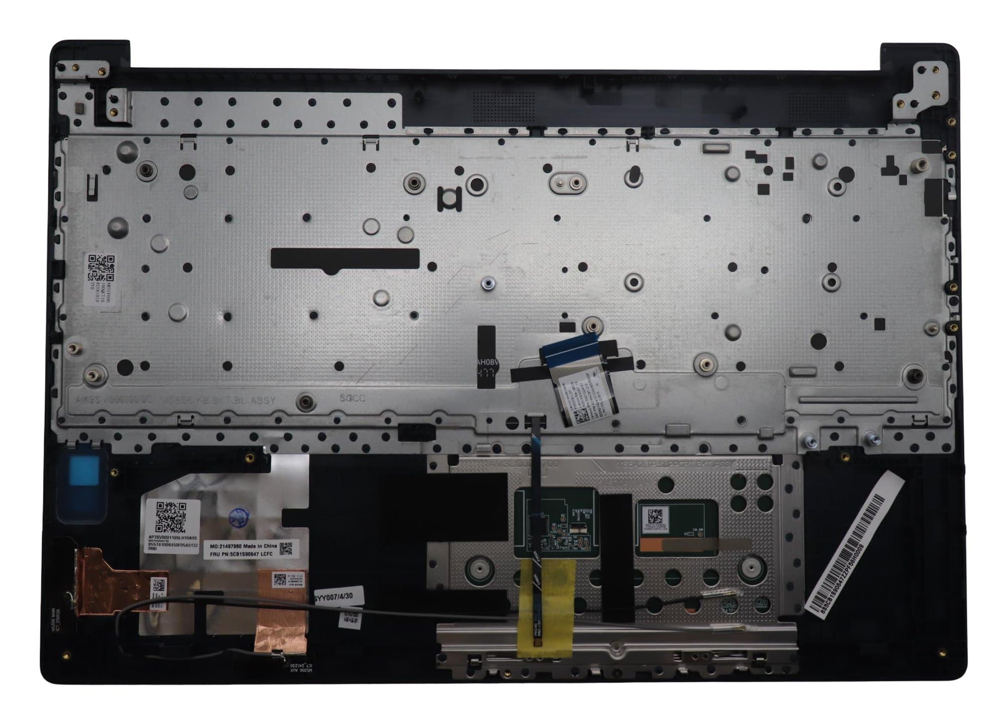 Lenovo Keyboard with Top Cover, English, Cosmic Blue, Non_Backlight