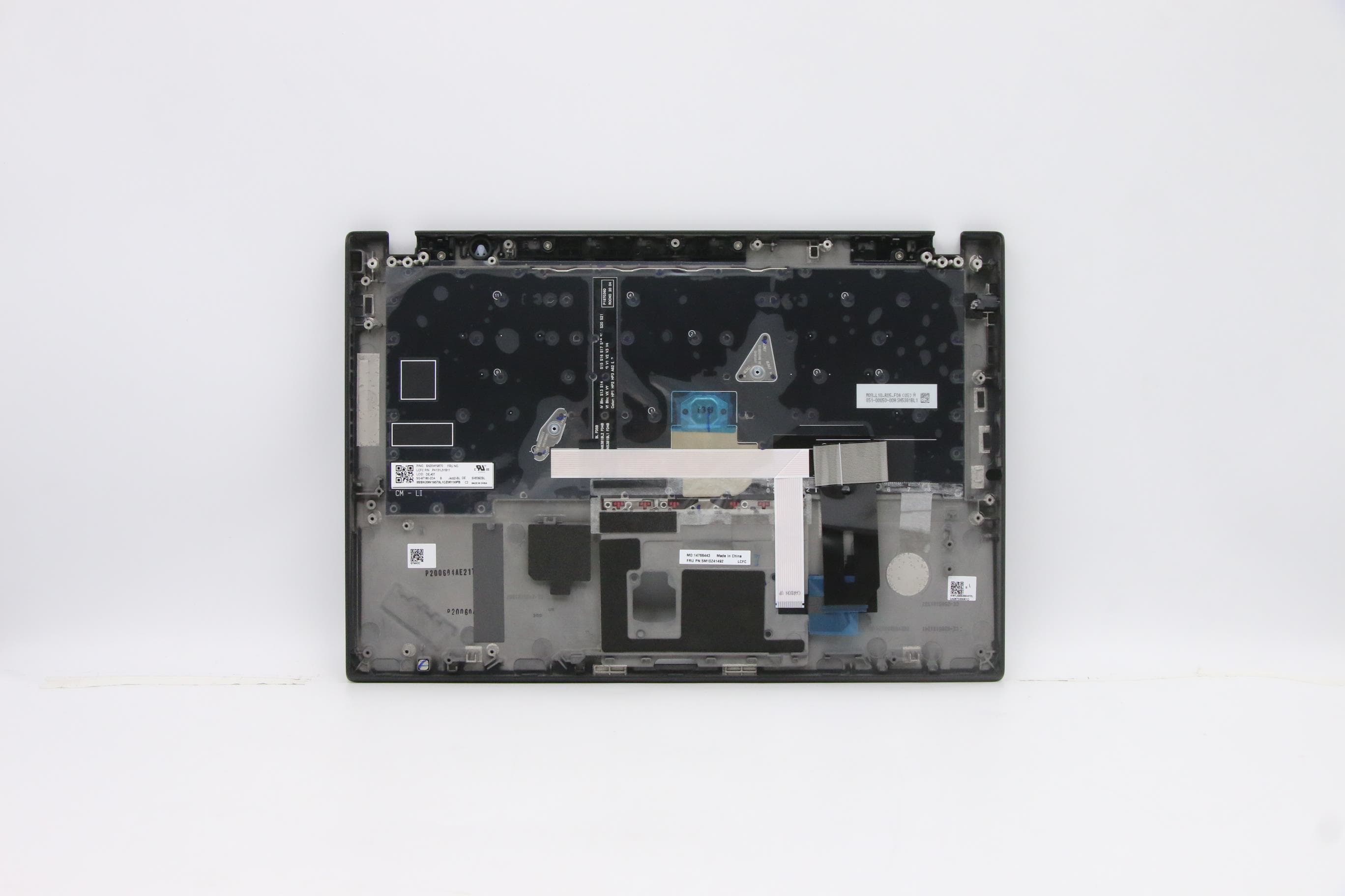 Lenovo Jazz 2.0 INTEL FRU MECH_ASM C-Cover ASM w/Backlit KBD ENG US (Liteon)Black and FPR