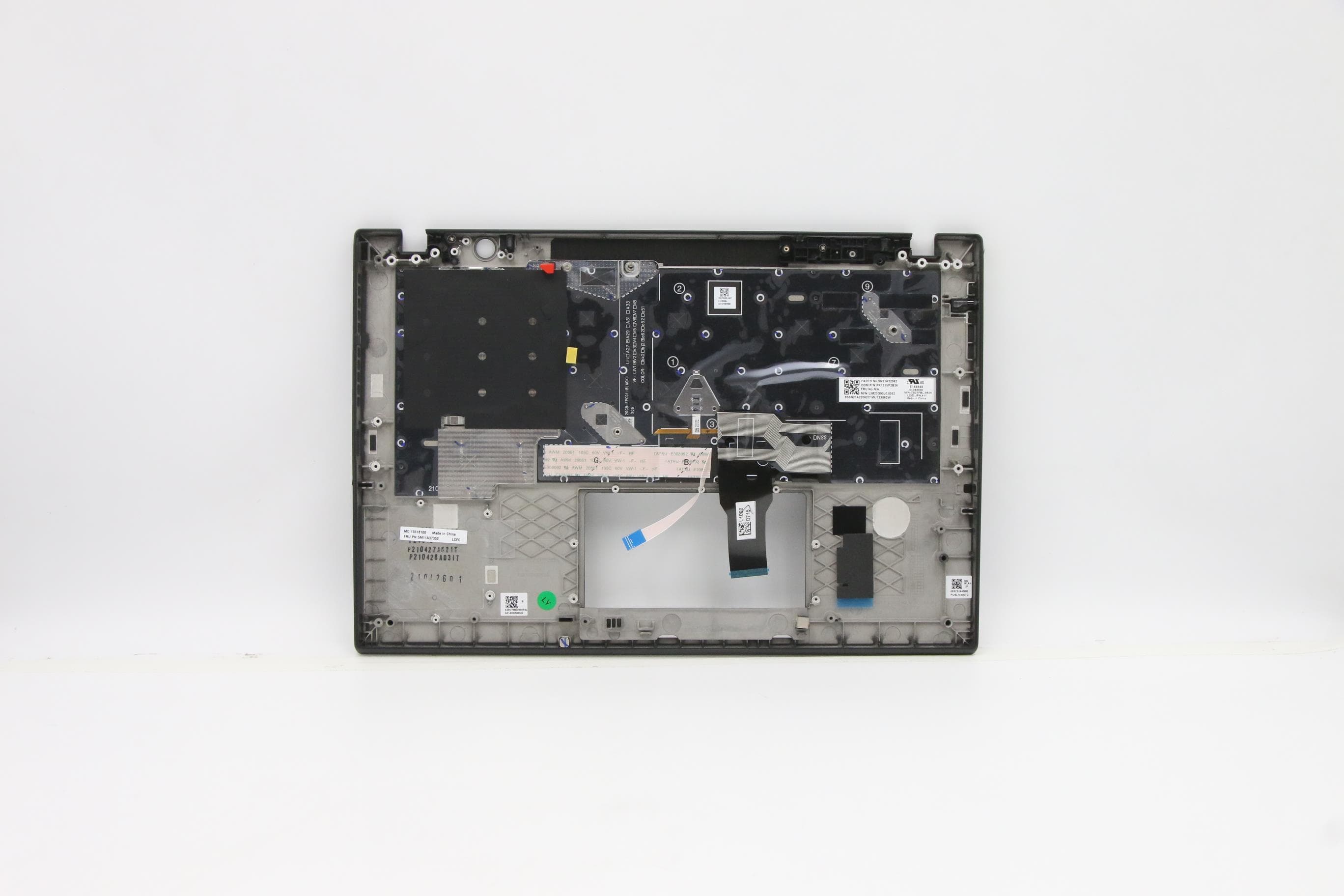 Lenovo Tiger 1.0 INTEL FRU MECH_ASM Tiger 1.0 Intel KBD with C cover ENG Backlit (Sunrex) US Black