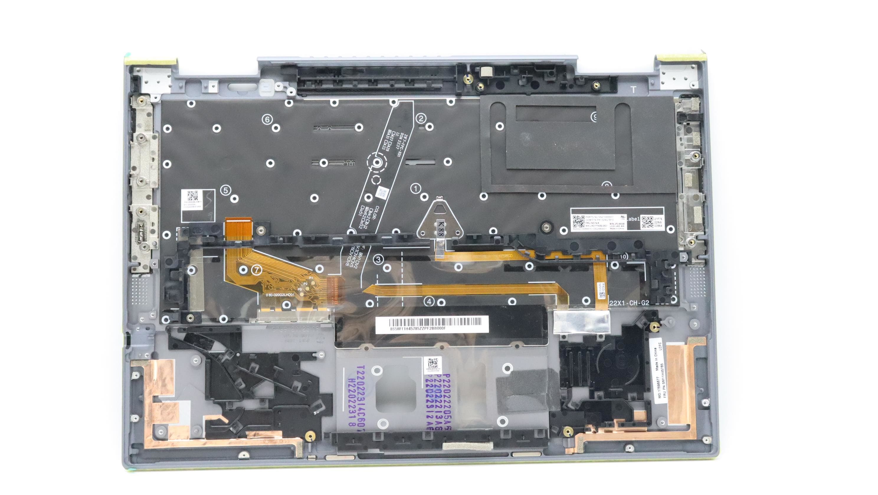 Lenovo MECH_ASM KBD BZL,WW,GY,CHY,ENG