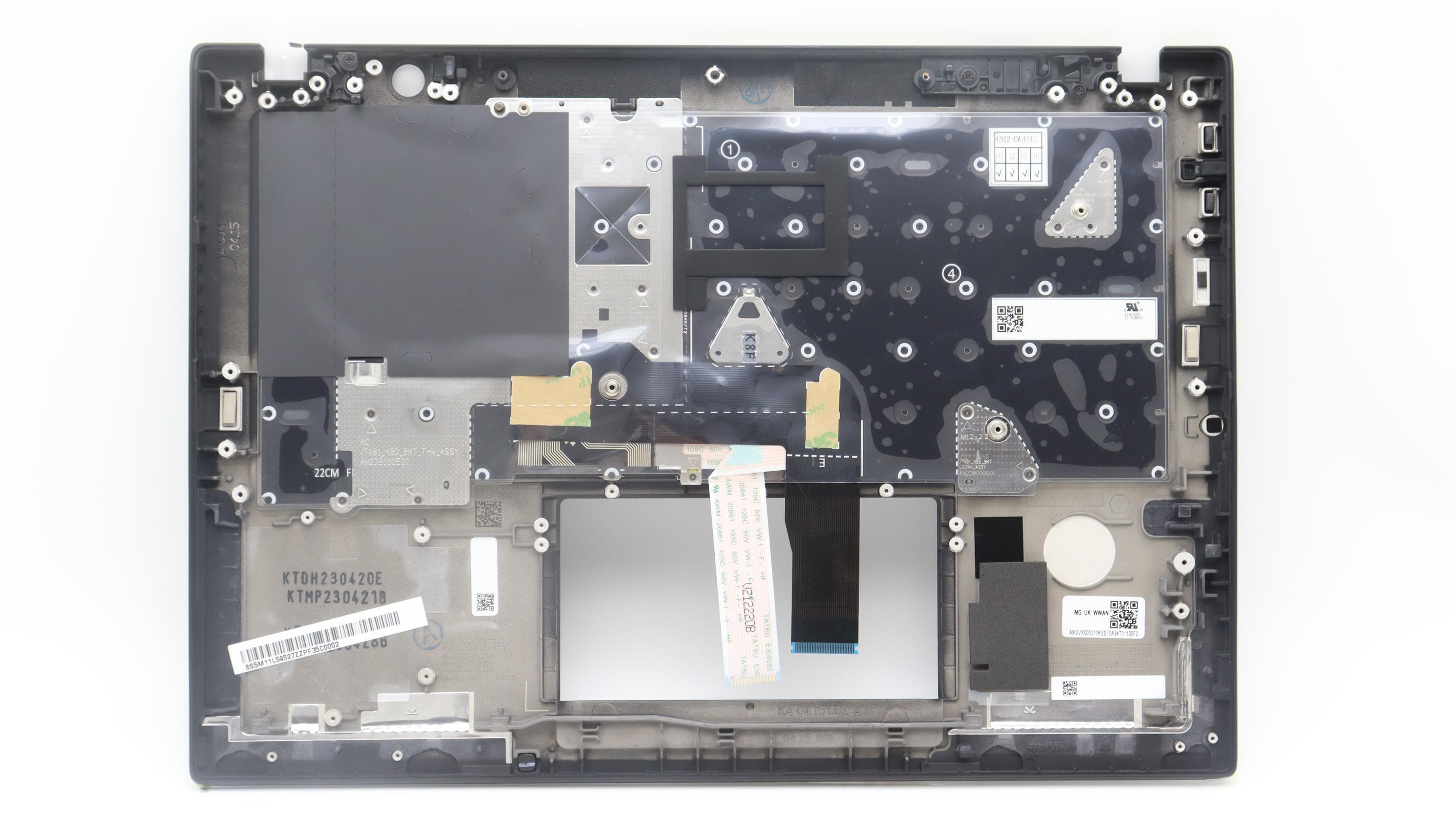Lenovo MECH_ASM BL KB BK ENG SRX