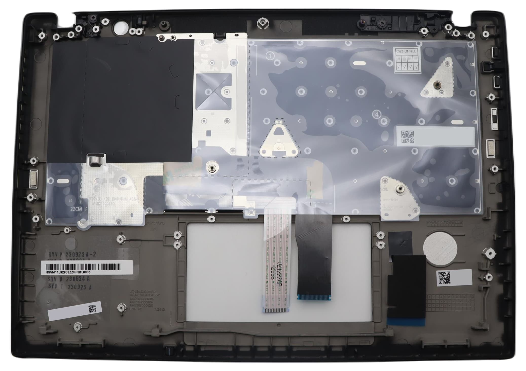 Lenovo MECH_ASM KBD w/CVR MAO BL (SUN) US BK
