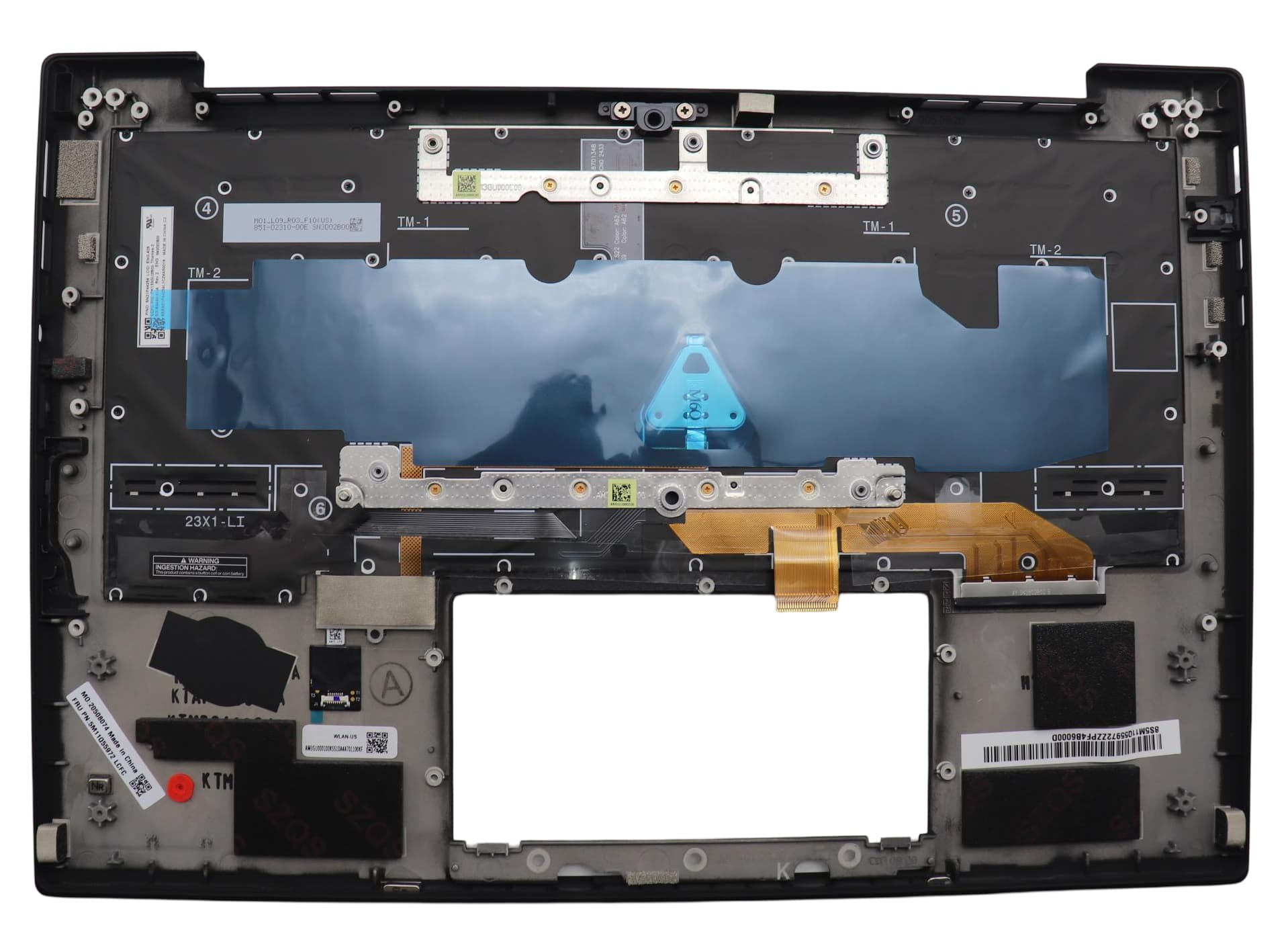 Lenovo MECH_ASM GRP_KBD_BZL_ENG_WW_DB_CHY