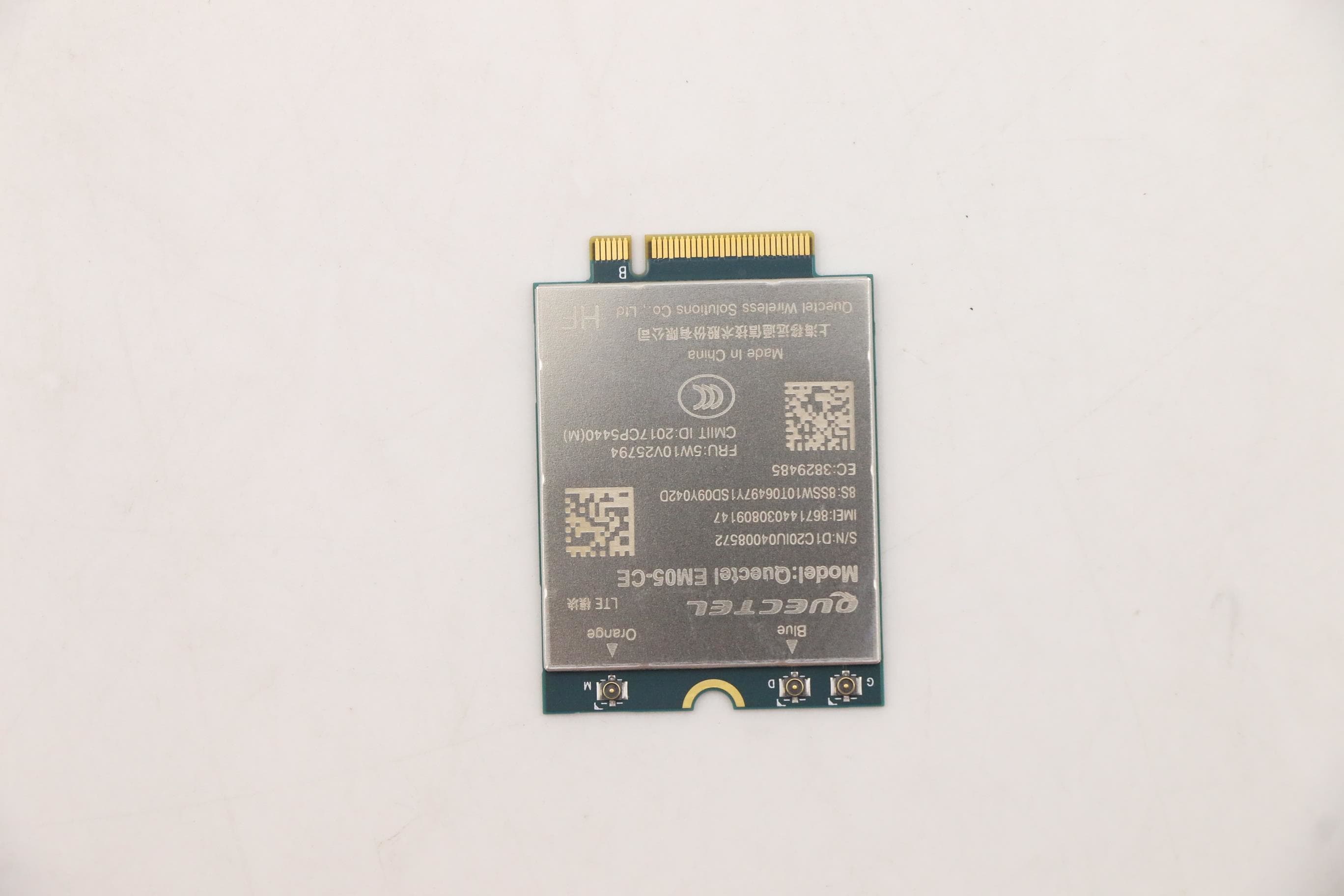 Lenovo Quectel MDM9607 EM05 4G LTE CAT4 USB WWAN module