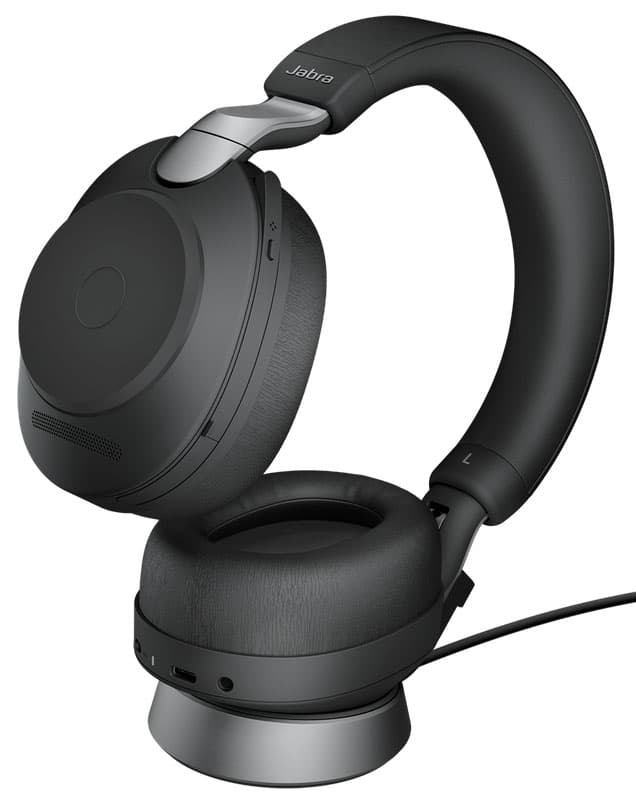 Jabra Evolve2 85 MS Stereo USB-A + Link 380 with Charging Stand 403111