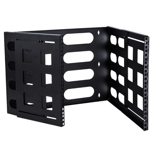 Dynamix DYNAMIX 8RU 19' Wall Mount Foldable Bracket. Includes Top & Bottom DWC-0210-8U