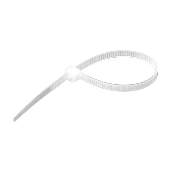 Dynamix 4.8 x 200mm Natural Cable Ties Pack of 1000 230N/23.4kgs DY2004N1000