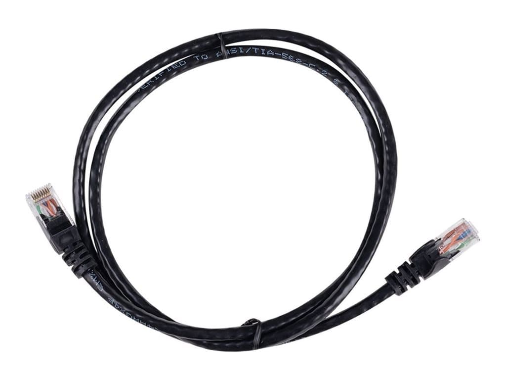 Dynamix DYNAMIX 7.5m Cat6 Black UTP Patch Lead (T568A Specification) 250MHz PLK-C6A-7H