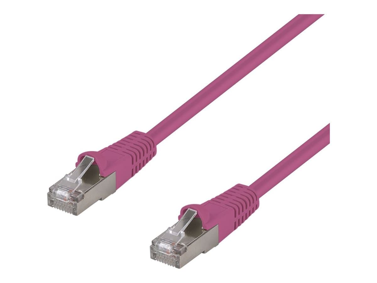 Dynamix DYNAMIX 5m Cat6A S/FTP Pink Shielded 10G Patch Lead. PLPN-AUGS-5