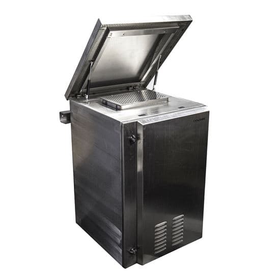 Dynamix DYNAMIX 24RU Stainless Vented Outdoor Wall Mount Cabinet (611x425 RODWSS24-400FK