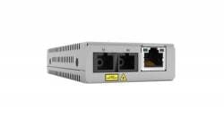 Allied Telesis AT-MMC2000LX/SC-960 TAA (Federal)- 10/100/1000T to 1000LX/SC (20km) Single-Mode Mini Media & Rate Converter 393868
