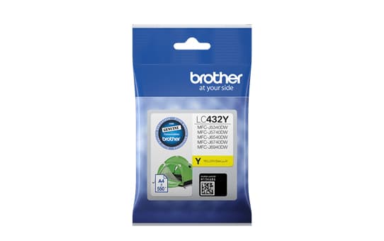 Brother Brother LC432Y Yellow Ink Cartridge LC432Y