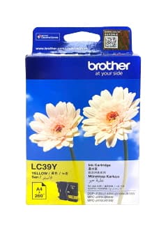 Brother Brother LC39Y Yellow Ink Cartridge LC39Y