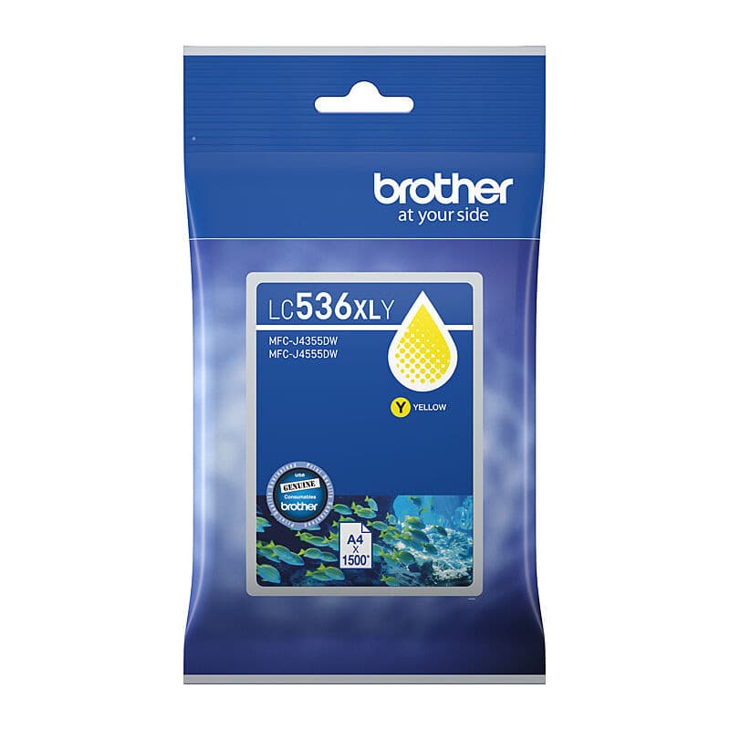 Brother Brother LC536XLY Yelow Ink Cartridge LC536XLY