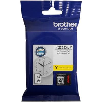 Brother Brother LC3329XLY Yellow High Yield Ink Cartridge LC3329XLY
