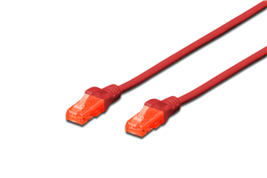 Digitus Digitus UTP CAT6 Patch Lead - 1M Red CA9622R