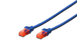 Digitus Digitus UTP CAT6 Patch Lead - 3M Blue CA9643B