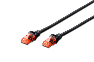Digitus Digitus UTP CAT6 Patch Lead - 5M Black CA9650K
