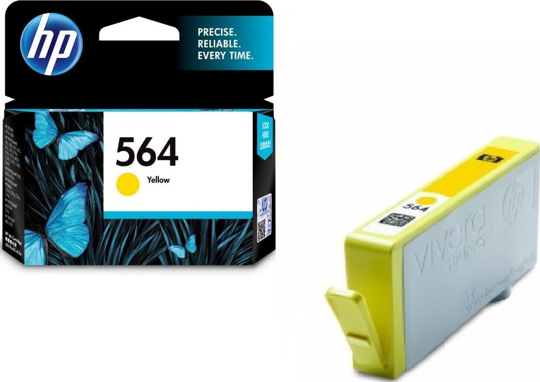 HP HP 564 Yellow Ink Cartridge CB320WA
