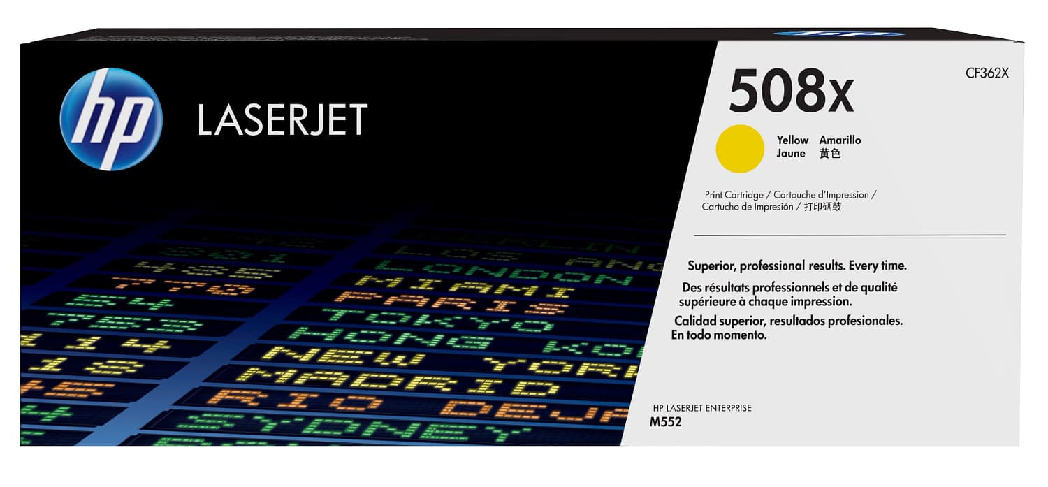HP HP 508X Yellow High Yield Toner CF362X