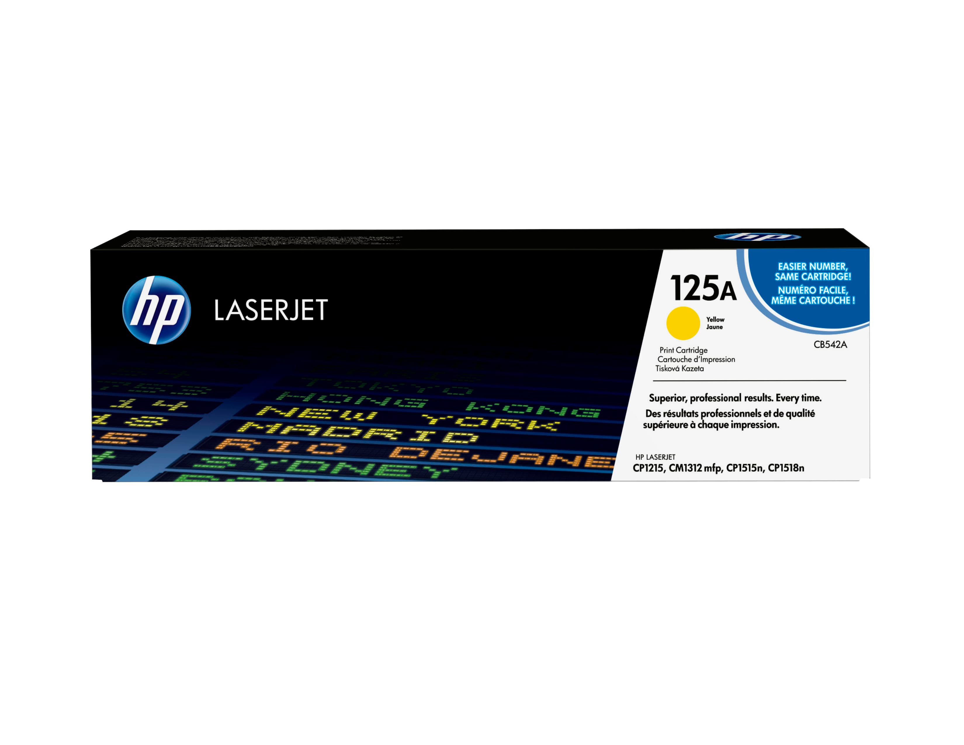 HP HP 125A Yellow Toner CB542A