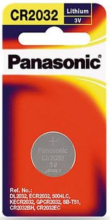 Panasonic Panasonic Lithium 3V Coin Battery CR2032 1 Pack PA4665