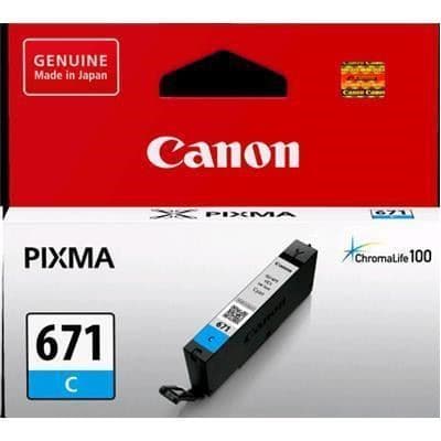 Canon Canon CLI671C Cyan Ink Cartridge CLI-671C