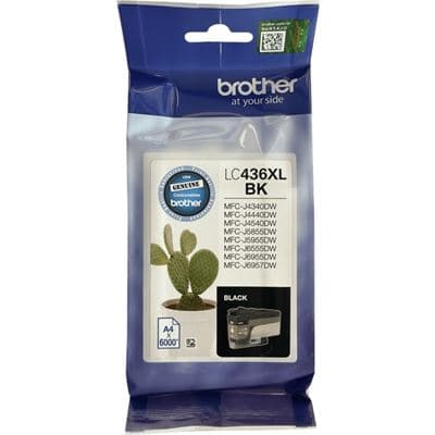 Brother Brother LC436XL Black Ink Cart B436XLB