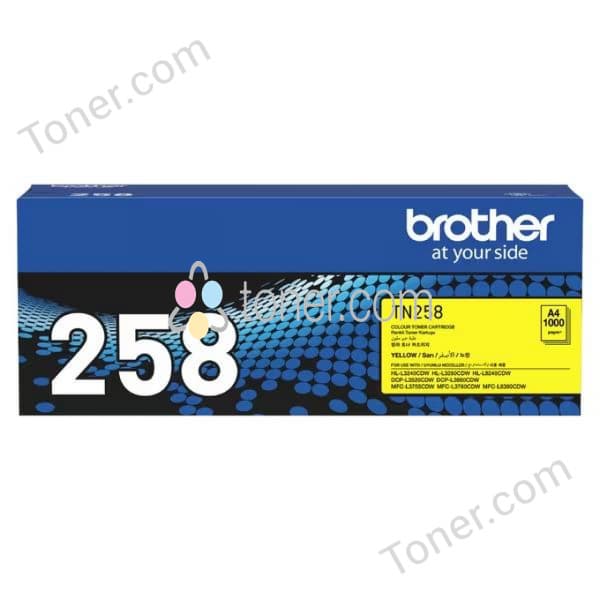 Brother Brother TN258 Yel Toner Cart BN258Y