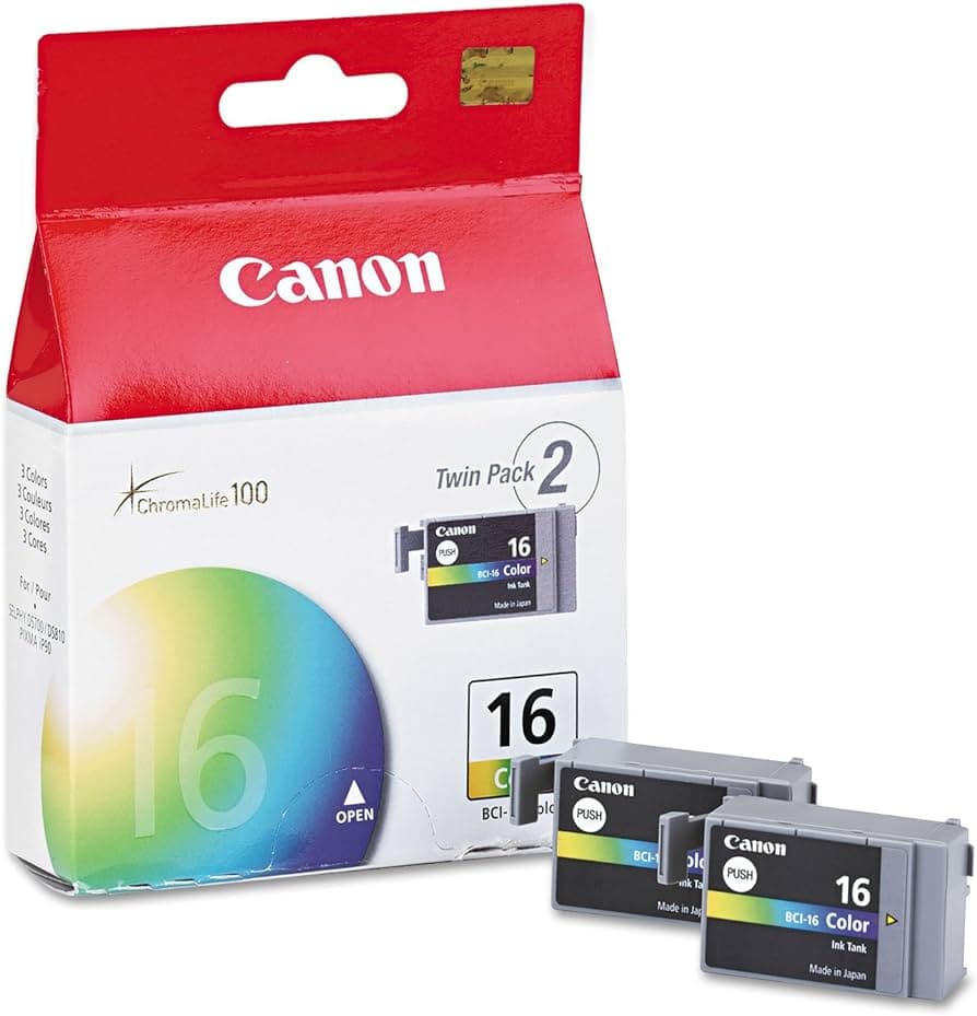 Canon Canon BCI16 Twin Pk Colour Ink CI16T