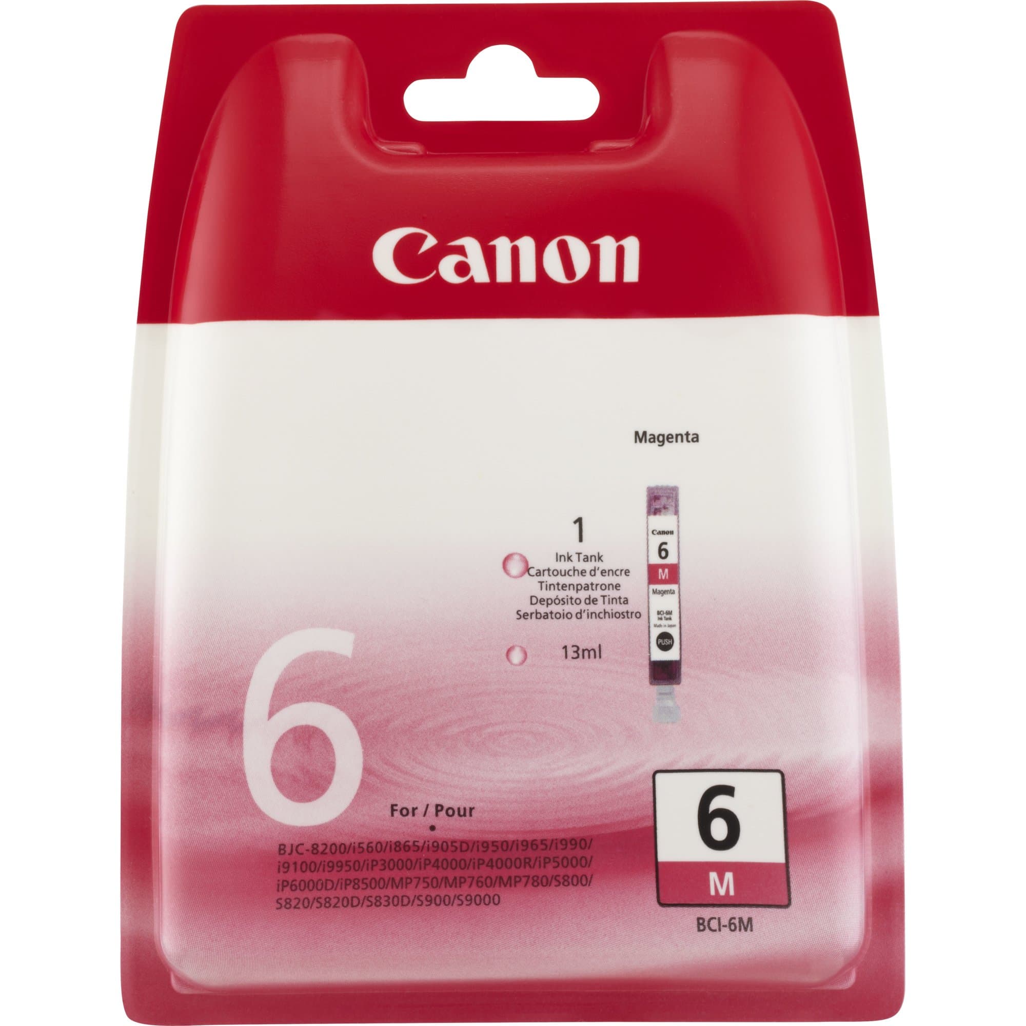 Canon Canon BCI6M Magenta Ink Tank CI6M