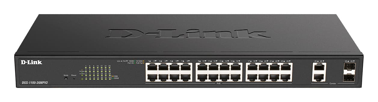 D-Link D-LINK DGS-1100-26MPV2 Switch DLDGS110026MPV2