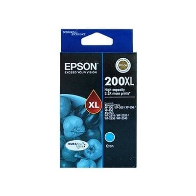 Epson Epson 200 HY Cyan Ink Cart E200CXL