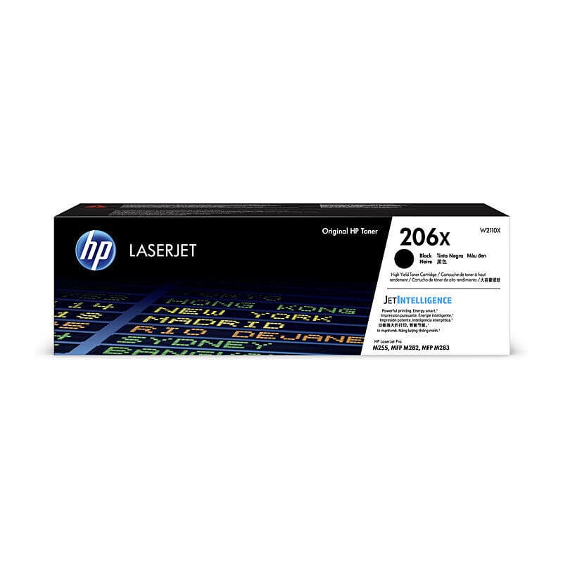 HP HP 206X Black LaserJet W2110X HT206BX