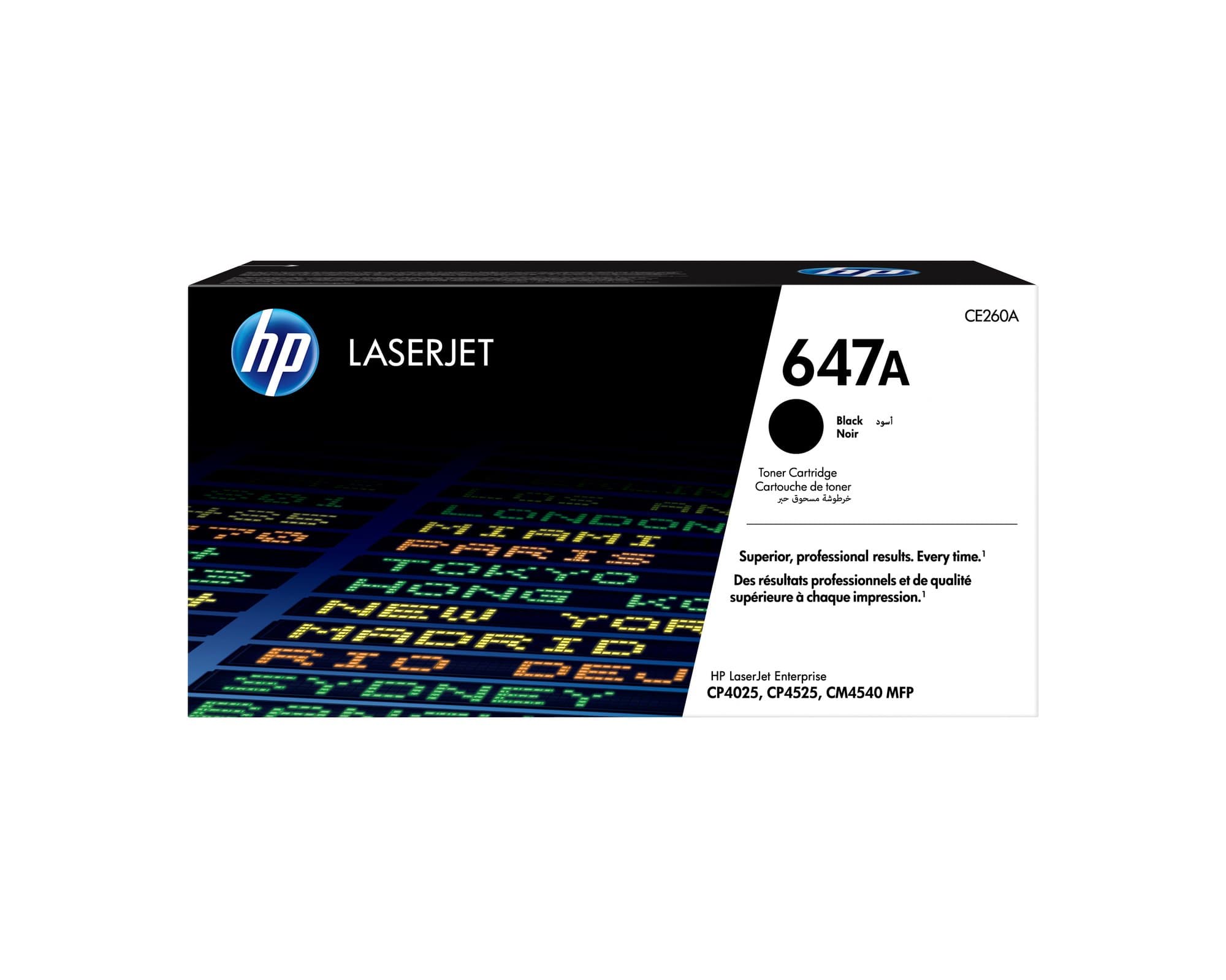 HP HP #647A Black Toner CE260A HT260