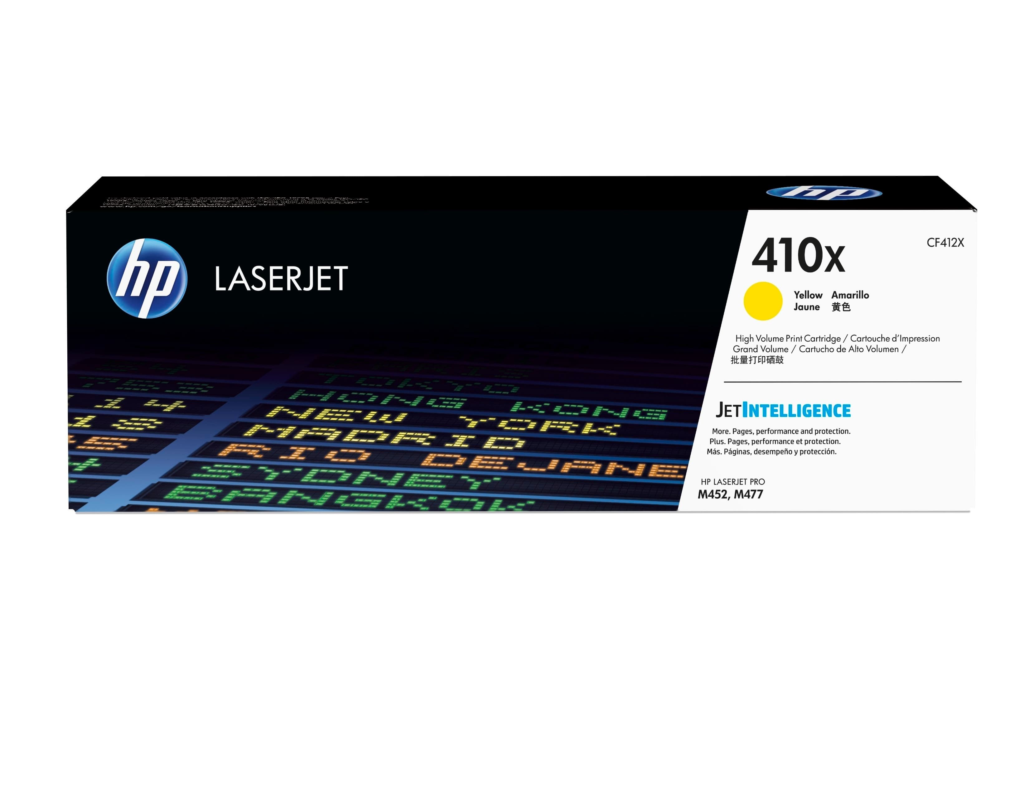 HP HP #410X Yell Toner CF412X HT410YX