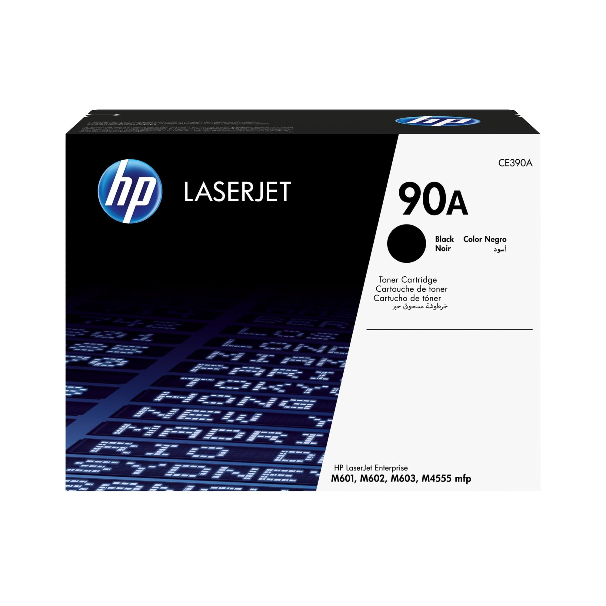 HP HP #90A Black Toner CE390A HT90