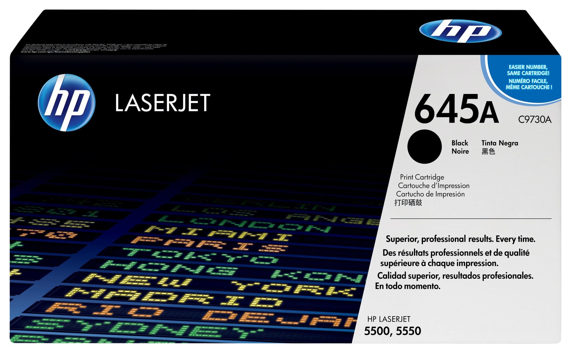 HP HP #645A Black Toner C9730A HT9730