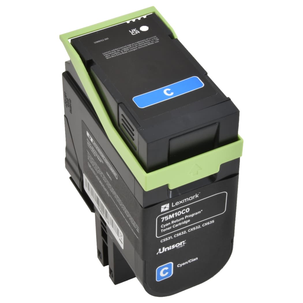 Lexmark Lexm 75M10C0 Cyan Toner LX751C