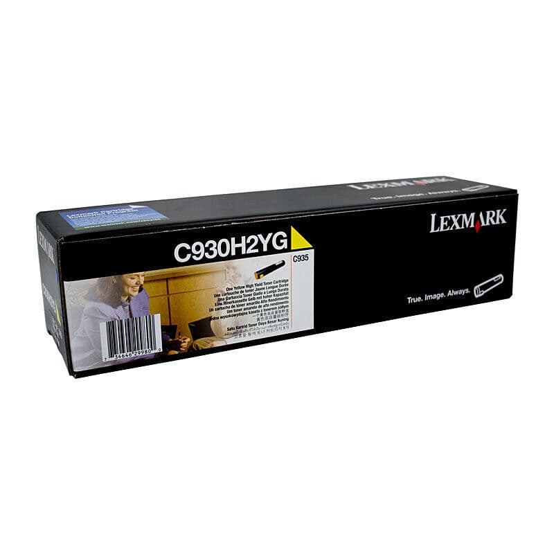 Lexmark Lexm C930H2YG Yellow Toner LX930H2YG