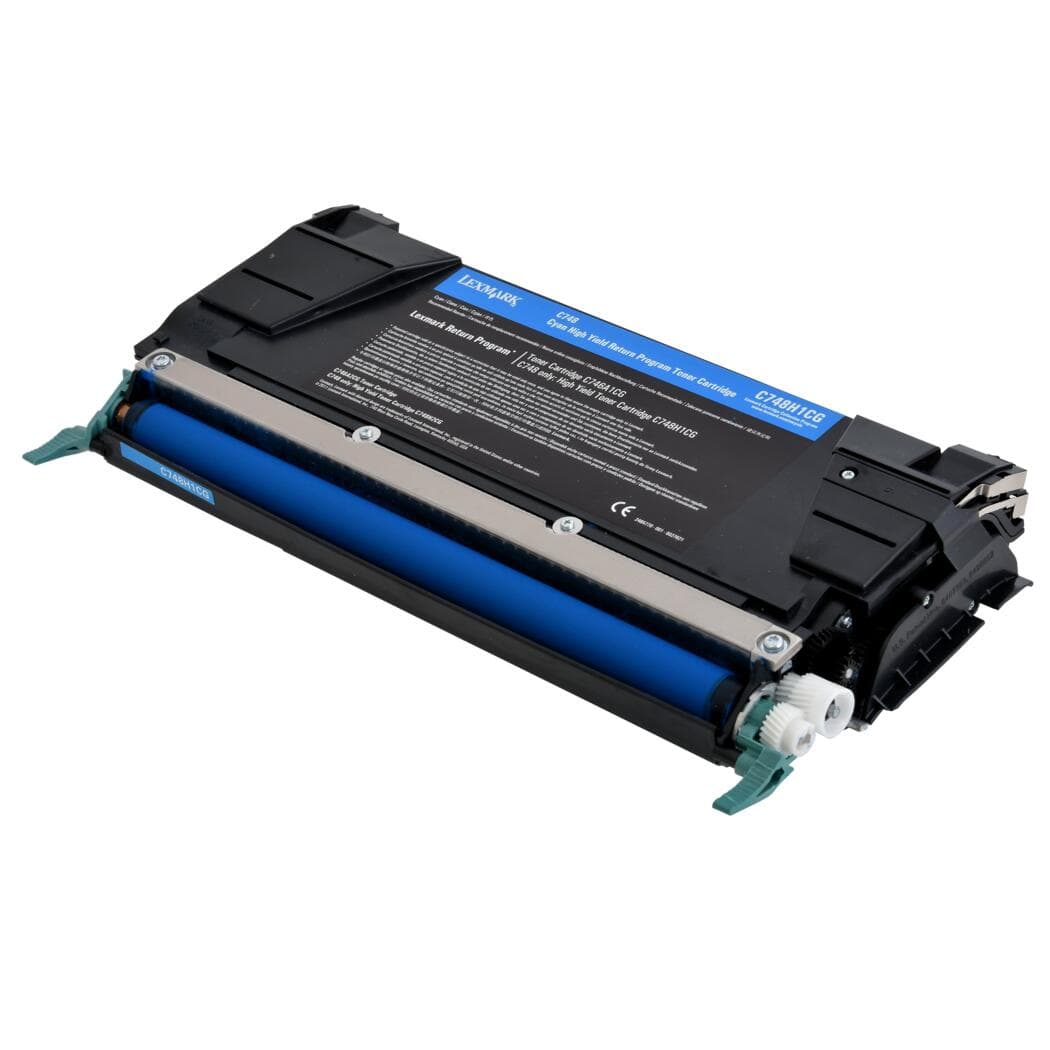 Lexmark Lexm C748H1CG HY Pre Cyan Cart LXC748H1CG