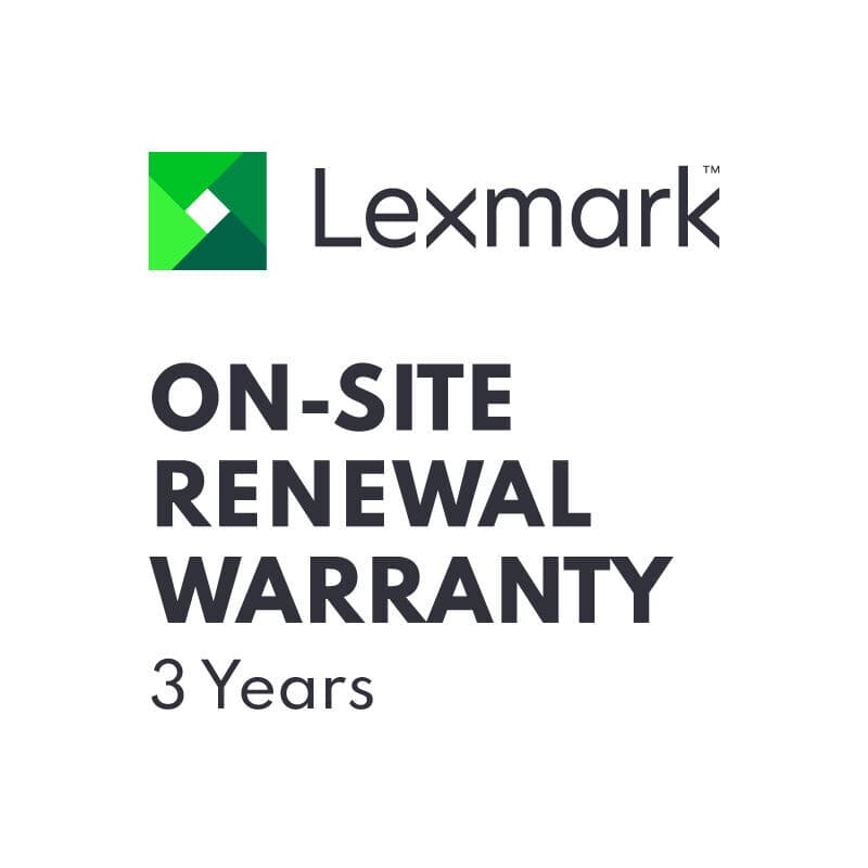 Lexmark Lexm 3yr Onsite Renewal War LXX2372867