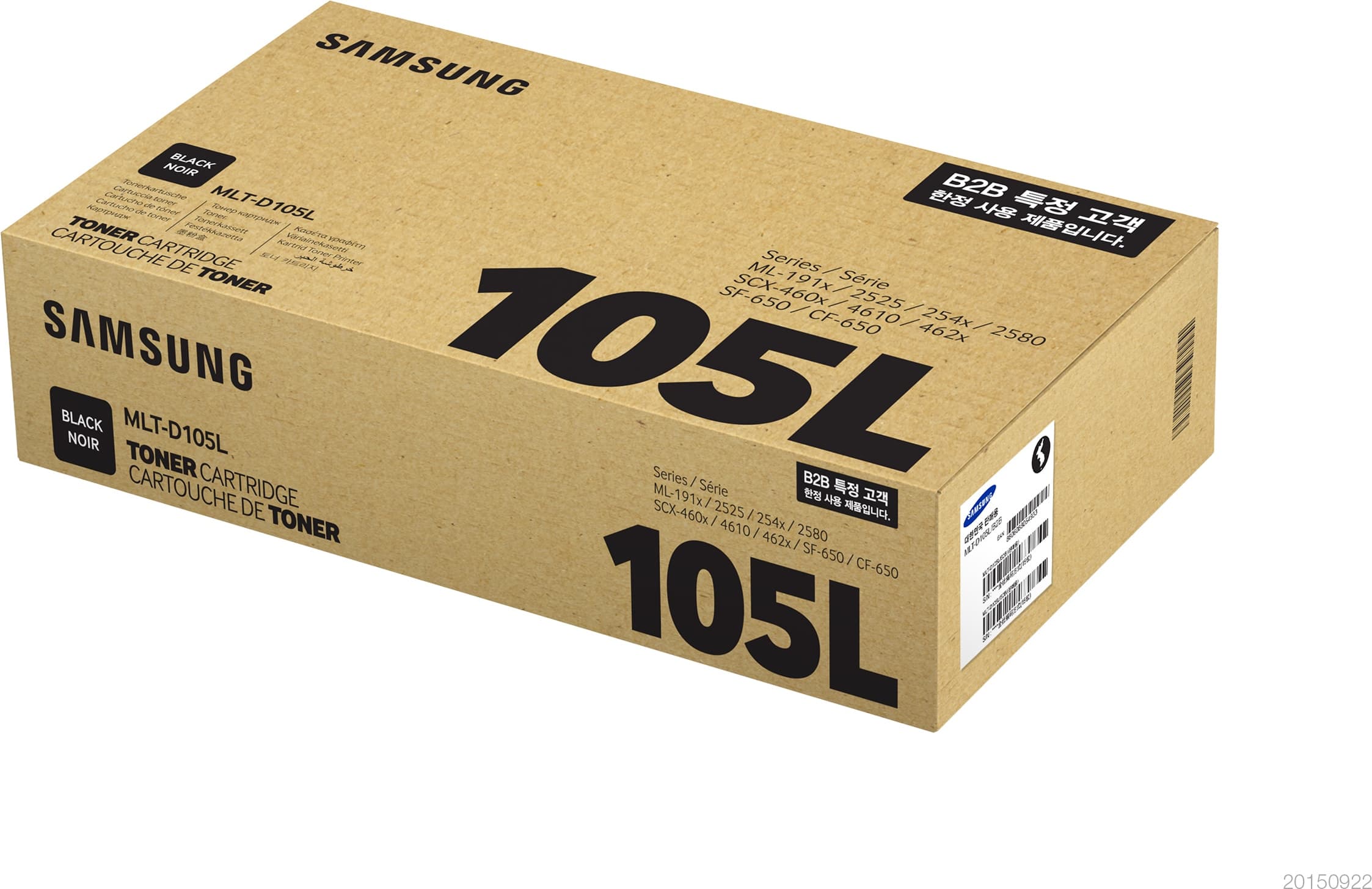 Samsung Samsung MLTD105L HY Toner SAM105HY