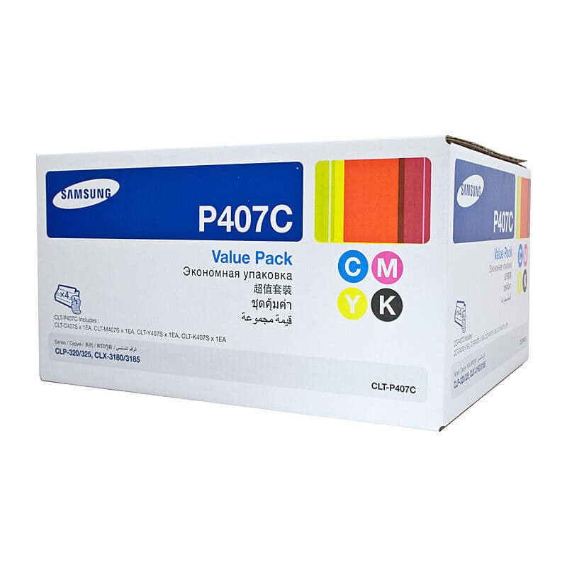 Samsung Samsung CLTP407C Rainbow Pack SAM407SET