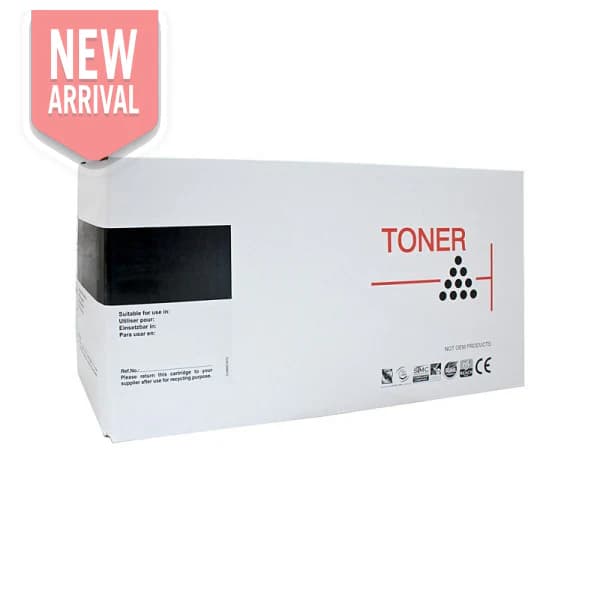 White Box Compat C650 Black Cart WBO650B