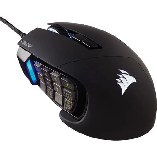 Corsair Corsair Gaming Scimitar Elite RGB 18000 Dpi Moba/Mmo Optical PC Gaming Mouse - Black CH-9304211-AP