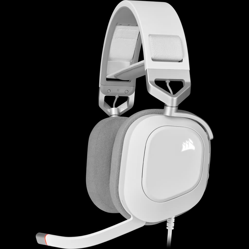 Corsair Corsair HS80 RGB USB Gaming Headset - White CA-9011238-AP