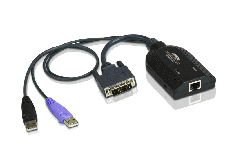 ATEN DVI USB VIRTUAL MEDIA KVM ADAPTER — ATEN